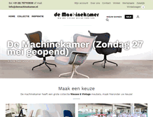 Tablet Screenshot of demachinekamer.nl